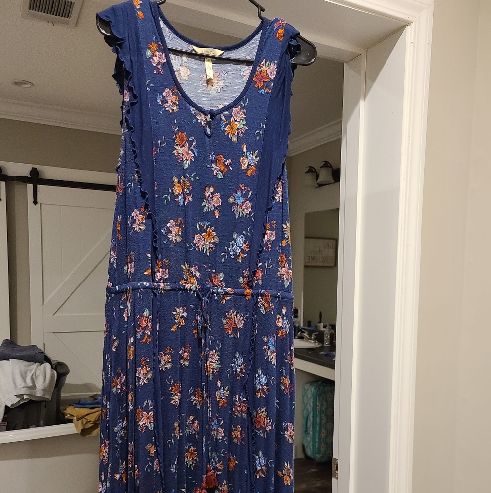 Matilda Jane sleeveless high low dress size large